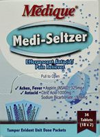 Buffered Aspirin and Antacid, Tablet, PK36