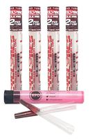 Cyclones Red Chill Flavored Pre Rolled Cones Clear (4 Packs) with Rolling Paper Depot Kewl Tube