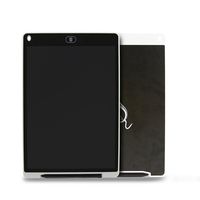 Sanwin 12inch Ewriter Drawing Tablet/Ultra-Thin 5mm Easy Carry Innovative Digital Pressure LCD No Backlight Save to Eyes/Mouser Pad with Scale Screen Lock Function/for Drawing Doodling Memo(White)