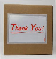 Packing Slip Envelope Pouches - Our Packing List Envelopes Won't Fold On Themselves with The Latest Self - Adhesive Packing List Tech | Say 'Thank You' Every Time | 7.5" x 5.5" Top-Loading (200 Pk)