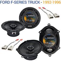 Compatible with Ford F-Series Truck 1992-1996 Factory Speaker Replacement Harmony Speakers New