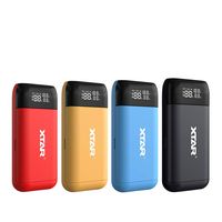 ALLMAYBE XTAR PB2S Type C Dual-Role Fast Battery Charger (Red)