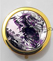 BlackKey Cool Dragon 3-Compartment Decorative Pocket Gift Box Case Organizer for Pill, Color 2 -737