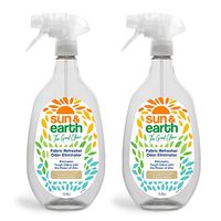 Sun & Earth Fabric Refresher Odor Eliminator with Zinc, Cotton Blossom & Lemon Zest All-Natural Fragrance, 32 oz. (Pack of 2)
