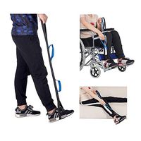 Leg Lifter Strap Mobility Lift Leg Raiser Aids for The Elderly Lifting Legs up Straps - Senior, Handicap, Disability Lifters Foot with Hand Grip for Wheelchair, Chair, Bed, Car
