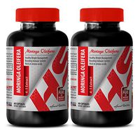 Weight Loss Pills- Moringa OLEIFERA Extract - Moringa Extract Powder - 2 Bottle 120 Capsules