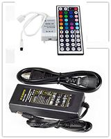 YHG 44key Wireless Ir Remote Controller + 12v 5a Power Supply for 3528 5050 RGB LED Strip Light Lights