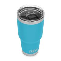 YETI Rambler 30 oz Tumbler, Stainless Steel, Vacuum Insulated with MagSlider Lid, Reef Blue