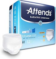 Units Per Case 48 Attends Underwear Extra Absorbency Hip 68-80" 250+ lbs 2X-Large ATTENDS HEALTHCARE PROD AP0750