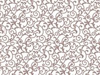 Rose Gold & Ivory White Scroll Tissue Paper 20 Inch X 30 Inch - 24 Sheets