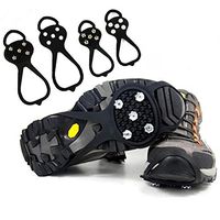 Best Design 1pair Newest Walking Cleat Ice Gripper Anti Slip Snow Shoe Spike Grip, Ice Shoe Spikes - Snow Shoe Spikes, Snow Cleats, Shoe Gripper, Ice Climbing, Ice Grippers, Ice Cleats for Shoes