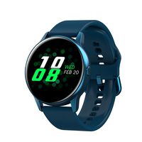 DSMART S3 Fitness Smart Watch for Ladies Girls Activity Tracker Watch with 9 Sports Modes All-Day Heart Rate Blood Pressure SpO2 Monitor, IP68 Waterproof Touch Screen Long Battery Life (Blue)