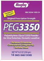 PEG 3350 8.3 oz (14 doses) Powder per Bottle