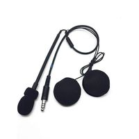 Fumei IMSA Helmet Kit with S5 Dynamic Microphone & Helmet Speakers