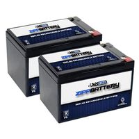 12V 12AH Hoveround Activa Wheelchair Replacement Battery - 2PK
