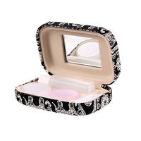 Ezeso Portable Travel Contact Lens Case Box Eye Care Kit Holder Mirror Box (H)
