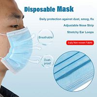 BONFASH Face Care Ear Loops Disposable Non-Woven Daily Care