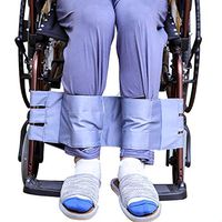 Fushida Wheelchair Leg Straps, Wheelchair Footrest Restraint, Medical Foot Support Belt, High Quality Cloth Legs Belt for Wheelchairs(FYH141)