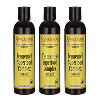 Swanson Fermented Superfood Complex with preb 8 fl Ounce (237 ml) Liquid (3 Pack)