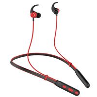 Kekailu Bluetooth Earphone,H01 Sports Neckband Wireless Bluetooth 5.0 Headphones Earbuds,6 Hours Play Time 120 Hours Standby Time Heavy Bass Stereo Headphone with Mic for Workout Running Gym,Red