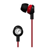 Mizco EKU-CHA2-RD Ecko Chaos 2 Stereo Earbud Headphones with In-Line Microphone - Red