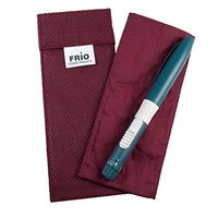 Frio Insulin Cooling Wallets - Water Activated (B-Individual, Burgundy)