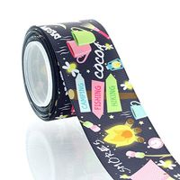 1.5" Camping S'Mores & Cocoa Grosgrain Ribbon 5yd