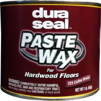 Dura Seal Wood Paste Wax - Coffee Brown - 1 Lb Can