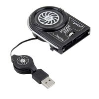 Mini Vacuum USB Cooler Air Extracting Cooling Fan Pad Support Notebook Laptop