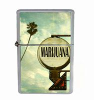 Mari Hotel Flip Top Oil Cigarette Lighter