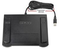 USB Foot Pedal for use with VLC Media Player