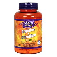 NOW Foods Arginine & Citrulline 500/250mg - 120 Veg Capsules