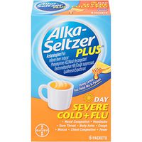 Alka-Seltzer Plus Severe Cold and Flu Day Powder, 6 Count