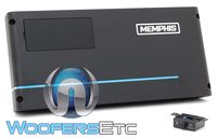 Memphis PRXA700.5 5-Channel 75W RMS x 4 at 4-Ohms + 400W RMS x 1 at 2-Ohms Power Reference Series Amplifier