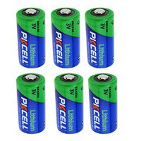 cr123a Lithium Batteries 3v Count:Pcs (6)