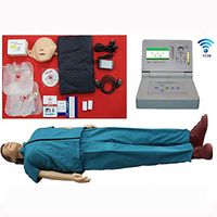 TZYY Cardio Pulmonary Resuscitation Model, CPR First Aid Training,with 3 Operation Modes Manikin Dummy Full Body for Medical Training Teaching,160Cm