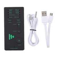 NITRIP Portable Mini Voice Changer Live Broadcast Sound Card for Mobile Phone PC (English Version)