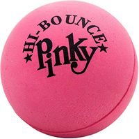 Pinky Ball (Pack of 1) Play Therapy Hi Bounce Original Pink Ball For Kids and Adults 2.5" Large Pink Rubber Massage ball Super Balls by JA-RU. #976-1E