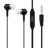 AutumnFall 3.5mm Sport Stereo In-Ear Earphone Headphone Headset for iPhone/Android (Black)