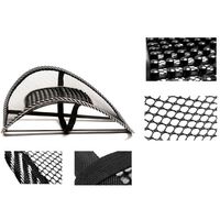 for Car Seat Chair Mesh Back Lumbar Support Massage Cushion with Massage Beads