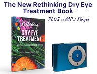 Rethinking Dry Eye Treatment Paperback Book by DRS. Jenna and Travis Zigler from The Dry Eye Show (Book and Audio Book Mp3 Player)