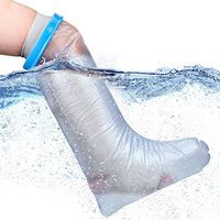 Kids Leg Feet Cast Cover, Kids Waterproof Cast Cover Leg, Waterproof Child Foot Cast Bandage Protector, Lightweight Reusable Cast Cover Fit for Broken Leg, Chirdren