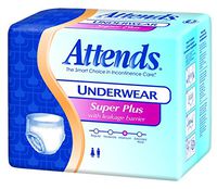 Attends APP0710 Protective Underwear, Super Plus Absorbency, 22"-34", Small (Pack of 80)