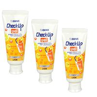 Lion Check-up Gel 60g 3 Tubes Lemon Tea (Made in Japan)