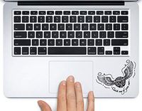 Catch Me If You Can Golden Snitch Harry Potter Printed Trackpad Clear Vinyl Decal Sticker Compatible with Apple MacBook Pro Air 11" 12" 13" 15" All Years Laptop Keyboard (13" MacBook Pro Retina)