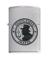 Zippo Gentlemen Prefer Brushed Chrome Pipe Lighter