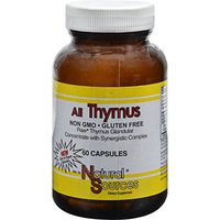 Natural Sources All Thymus - Non GMO - Gluten Free - 60 Capsules (Pack of 2)