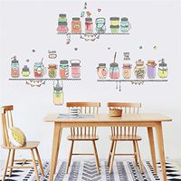 Xisheep Sticker, DIY Cartoon House Removable Wall Decal Family Garden Sticker Mural Art Garden Decor Garden Decor Home Decorations, for Home DIY Day Multicolor