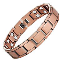 Willis Judd Copper Magnetic Therapy Bracelet Adjustable for Pain Relief Arthritis and Carpal Tunnel with Gift Packaging