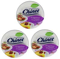 Chinet Appetizer and Dessert Plates, 35-Count Packages (Pack of 3)